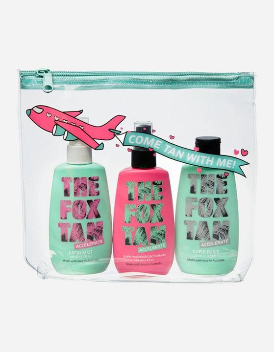 The Fox Tan The Jet Setter (Self tanning spray, Self tanning serum, 280 ml)