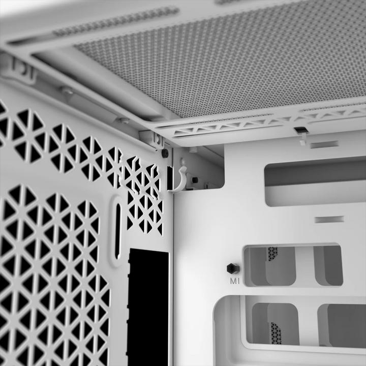 Actual product image Corsair Case iCUE 2500X RGB Midi TG white (mATX)
