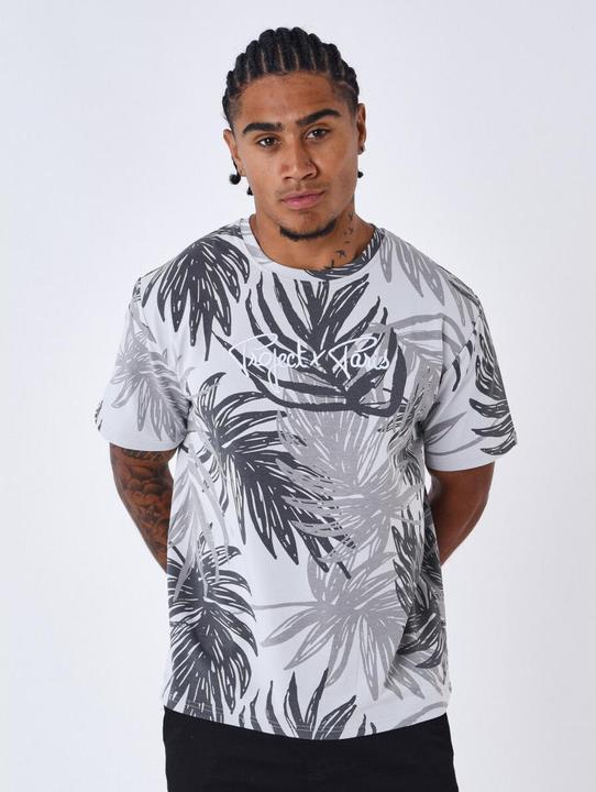 Actual product image Project X Paris all over palm leave t-hirt project x pari (S)