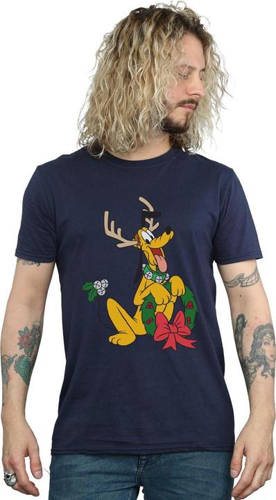 Produktbild Disney Pluto Christmas Reindeer TShirt (4XL)
