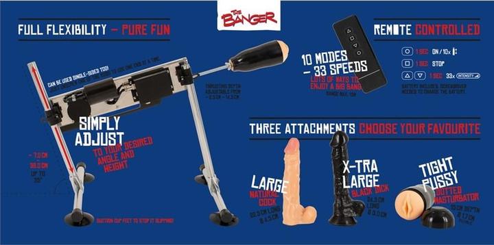 Image du produit The Banger Double-sided Fucking Machine