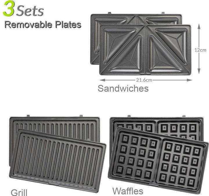 Image du produit Monzana Machine à sandwichs