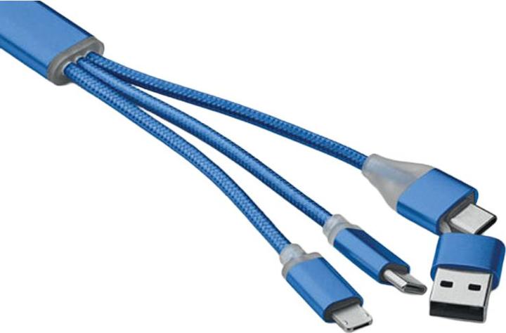 Produktbild MidOcean Schlüsselanhänger Ladekabel 4in1 (0.17 m)