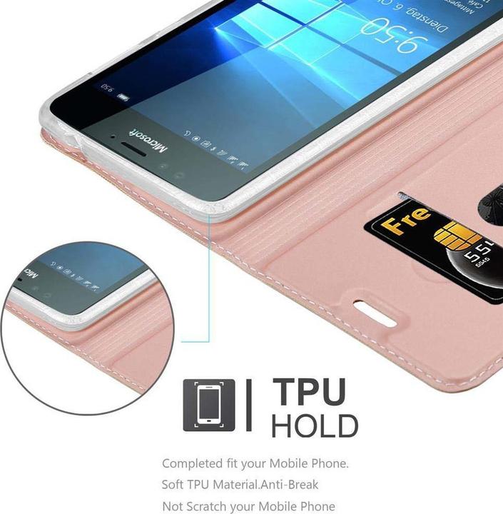 Immagine prodotto Cadorabo Copertina in stile libro di classe (Microsoft Lumia 950)