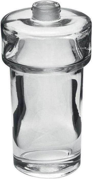 Actual product image Emco Soap dispenser glass POLO crystal glass clear