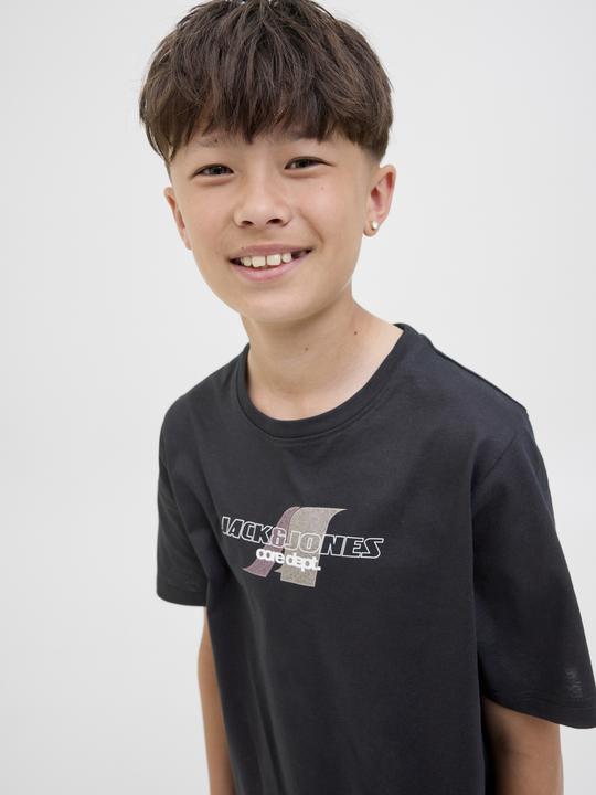 Actual product image Jack & Jones Jcotier Front Print Tee Ss Cn Sn Jnr (176)