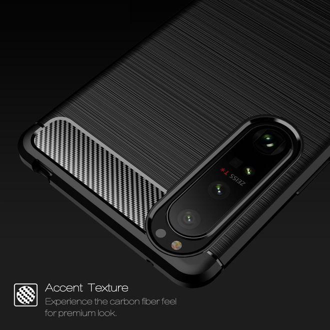 Actual product image MU Style Carbon Fiber TPU Softcase Series (Sony Xperia 1 III)