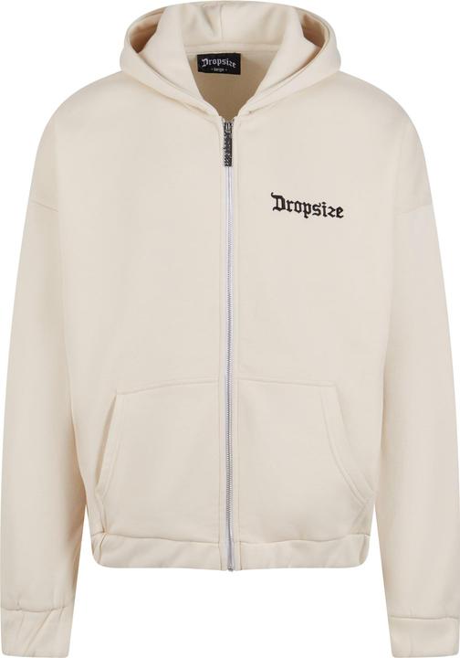 Dropsize Super Heavy Oversize Blank Zip Hoodie - 124683