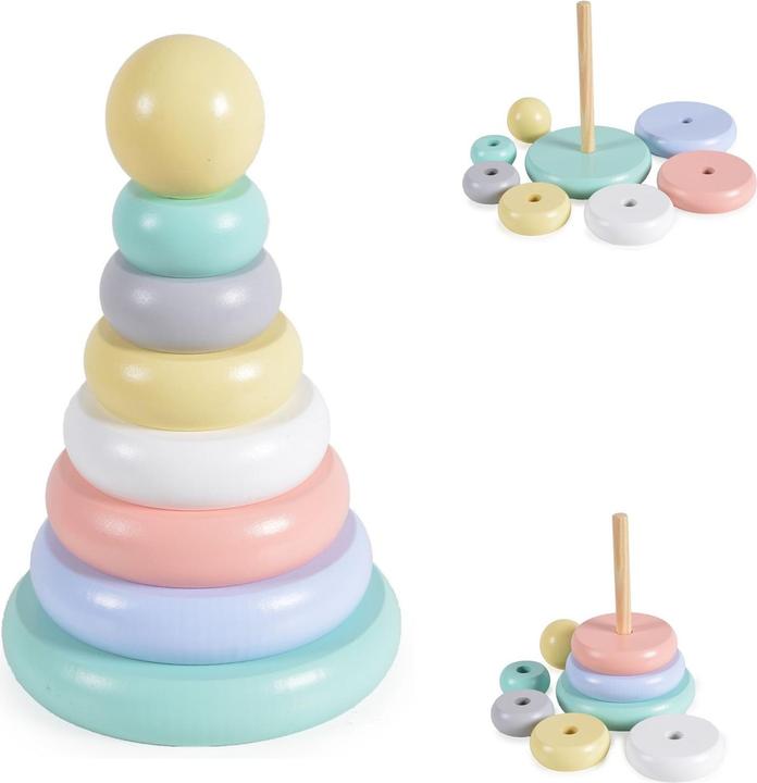 Image du produit Moni anneaux d'empilage 2542 en bois