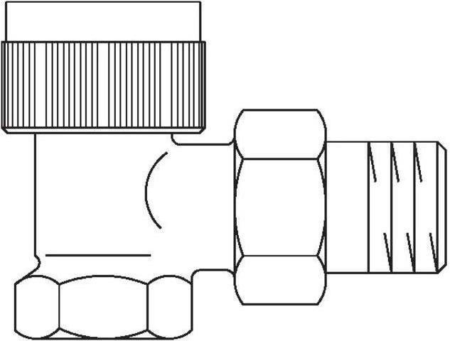 Produktbild Oventrop OV Thermostatventil Baureihe AF M 30x1,5, PN 10, Eck DN 20, R 3/4Zoll