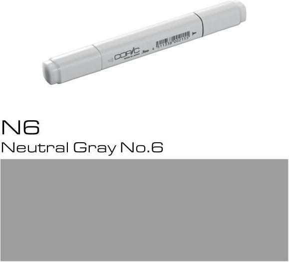 Produktbild Copic Grafikmarker Classic Typ N - 6 (N-6 - Neutral Gray No.6, 1 x)