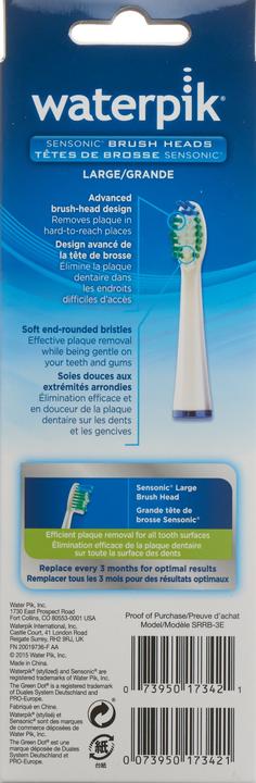 Actual product image Waterpik Brush attachment Standard (3 x)