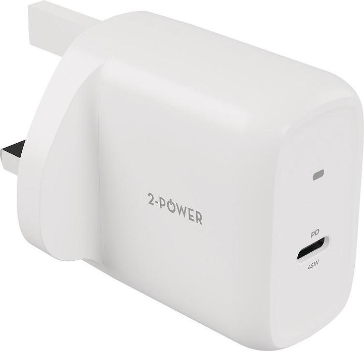 Actual product image 2-Power Wall Charger PD 45W GaN 1 x USB-C (45 W)