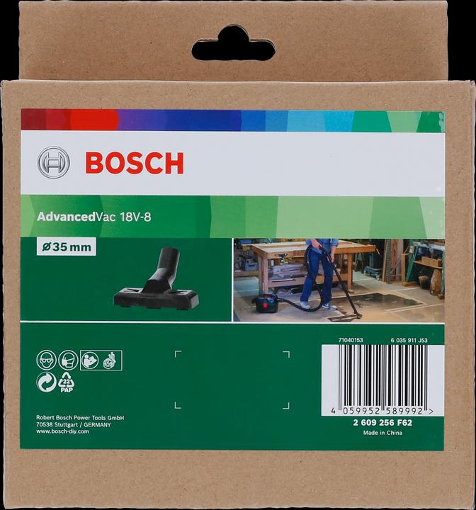 Produktbild Bosch Zubehör Bodendüse für Nass- und Trockeneinsatz mit Einsteckclip
