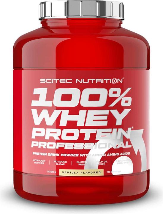 Scitec 100% Whey Protein Professional (Vanilla, 1 pcs., 2350 g)