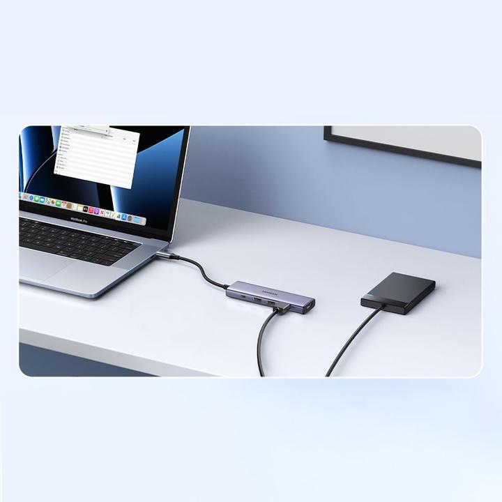 Actual product image Ugreen USB-C Hub (USB-C, 5 Ports)