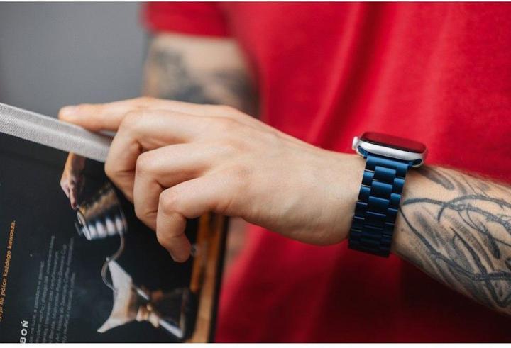 Image du produit Forcell Strap F-DESIGN FA10 stainless steel strap for APPLE Watch 38 / 40 / 41 mm black (Acier inoxydable)