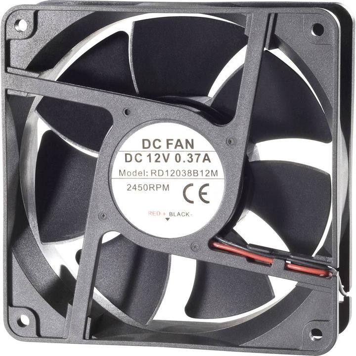 Immagine prodotto Tru Components Ventilatore assiale 24 V/DC 111 m³/h ( (120 mm, 1 x)