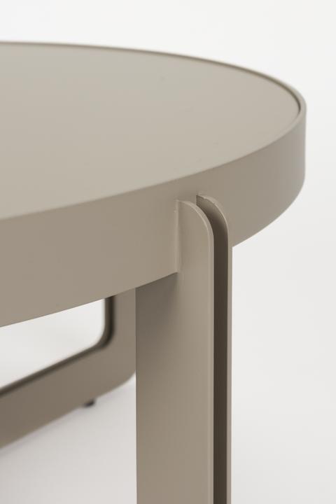 Produktbild Zuiver Coffee Table Centre Round Beige (68 x 68 x 30 cm)