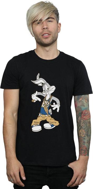 Immagine prodotto Looney Tunes Maglietta uomo in cotone Rapper Bugs Bunny (L)