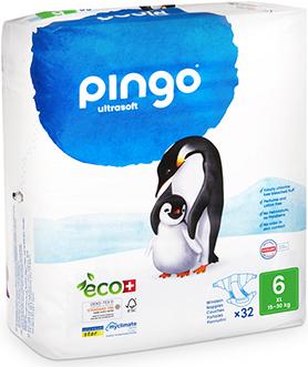 Produktbild Pingo Ökowindeln (Gr. 6, Halbmonatsbox, 64 Stück)