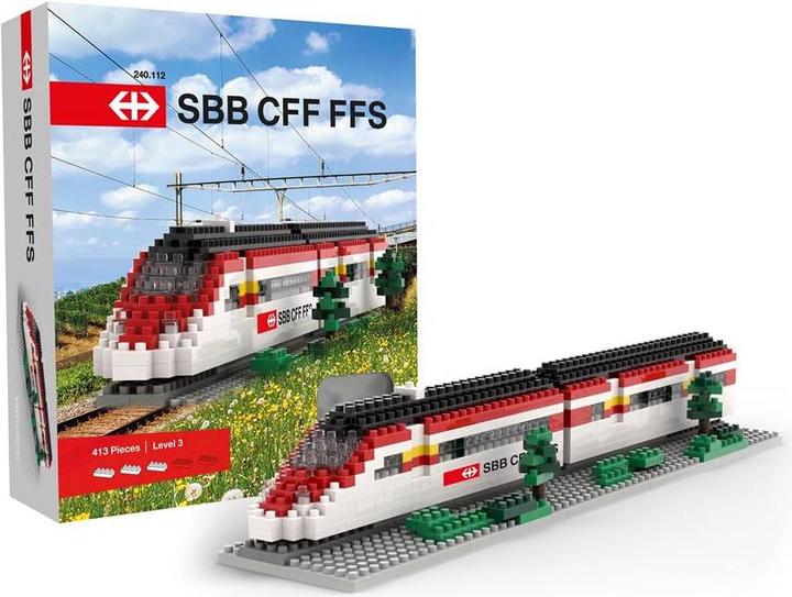 Actual product image Brixies SBB train