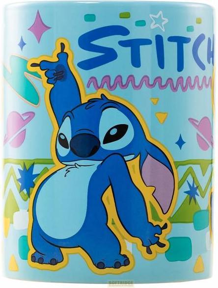 Actual product image Pyramid Lilo & Stitch fuzzy mug Stitch (440 ml, 1 x)
