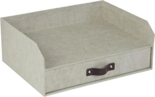 Letter tray linen cover Walter Linen nature (A4)