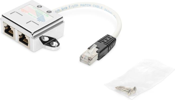 Actual product image Digitus Patch Cable Adapter, CAT 5e, shielded - 1:1 (RJ45, RJ45 (1x))