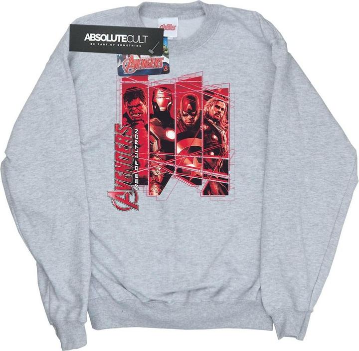 Avengers Team Collage Sweatshirt Jungen