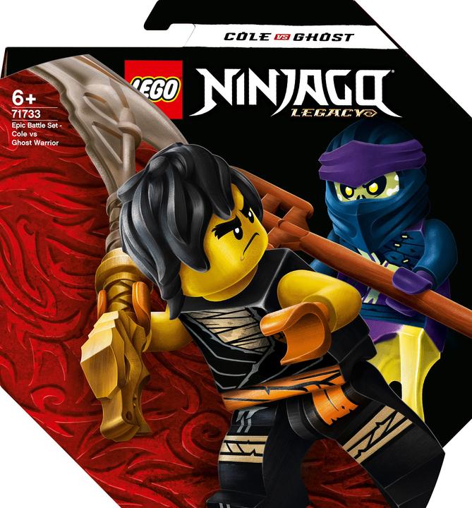 Actual product image LEGO Battle Set: Cole vs. Ghost Fighter (71733, LEGO Ninjago)