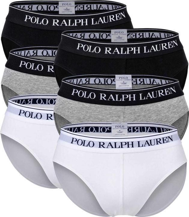 Ralph Lauren Slip Casual Figurbetont (M, 6er Pack)