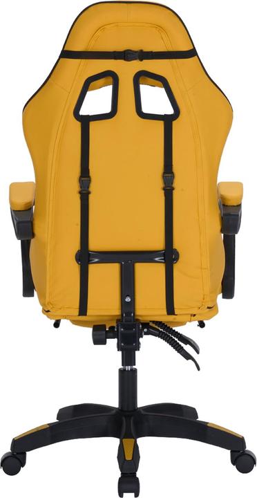 Actual product image HTI-Living Gaming Stuhl Krit Eco Gelb-Schwarz