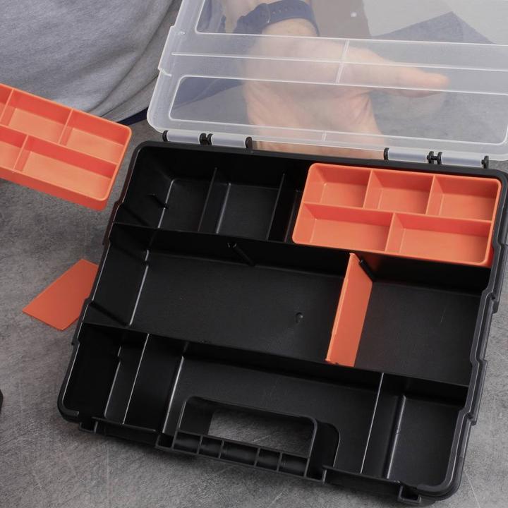 Actual product image Quadrios 23SA097 Assortment box fixed subdivision Contents 1 set