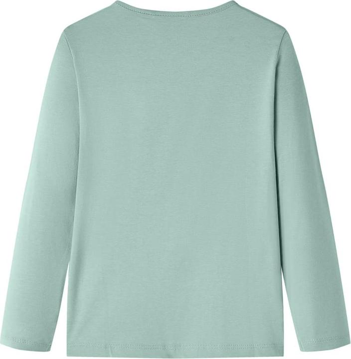 Immagine prodotto VidaXL Camicia da bambino a maniche lunghe verde menta 116,Materiale: 95 % cotone (116)