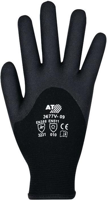 Produktbild Asatex Kälteschutzhandschuhe Grösse 8 schwarz EN 388, EN 511 PSA-Kategorie II (8)