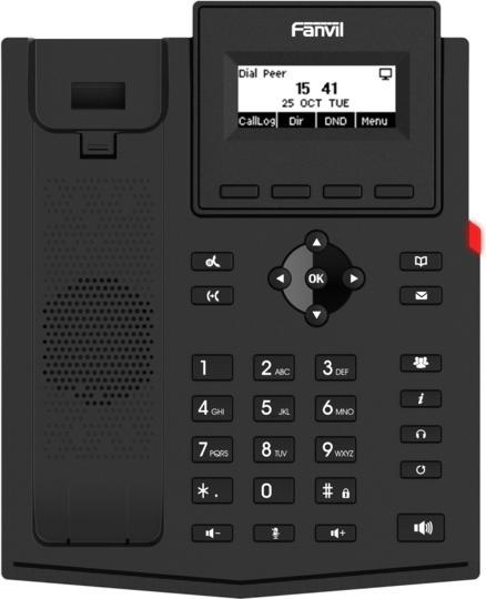 Actual product image Fanvil IP Phone X301G black