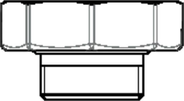 Actual product image Oventrop OV connection fitting G 1 1/2inch ITxG 1inch ET