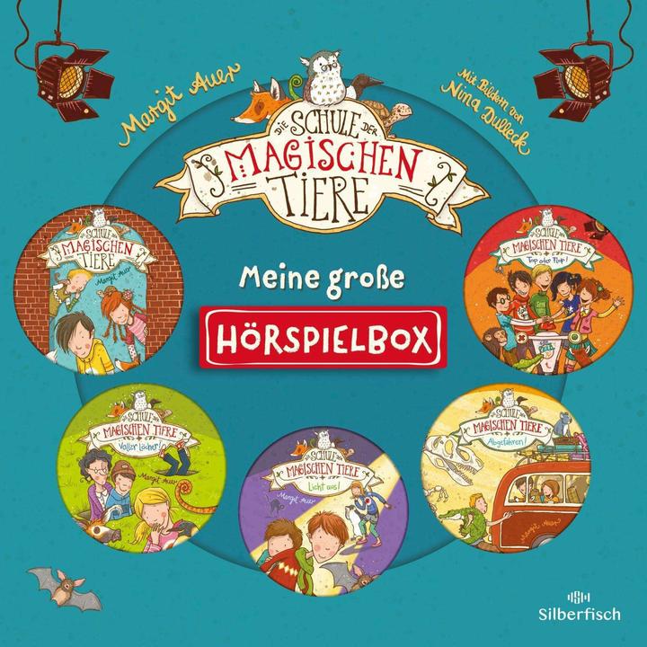Produktbild Meine grosse Hörspielbox (Theo Deters, Gabriele Libbach, Jan-David Rönfeldt, Leander Elias, Joanna Städter-Semmelrogge, Achim Schülke, Various Artists, Flemming Stein, Josephine Martz, Manuel Elias, Deutsch)