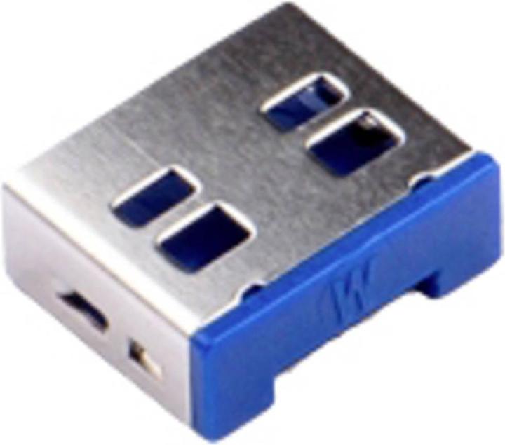 Actual product image Smart Keeper Basic USB-A Port Blocker dark blue 100 pcs.