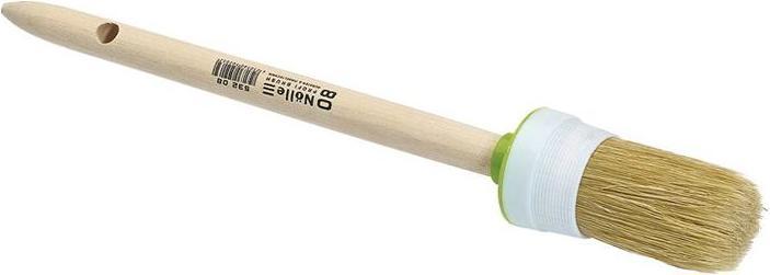 Actual product image HP Autozubehör Ring brush size 10 bristle length 45 mm 40 mm light mixed bristle raw wooden handle (40 mm)