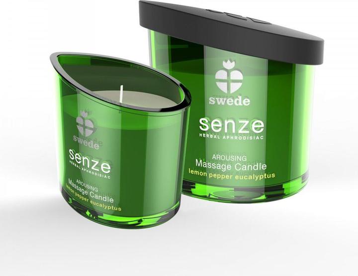 Immagine prodotto Swede Senze Arousing Massage Candle Lemon Pepper Eucalyptus 150 ml (150 ml)
