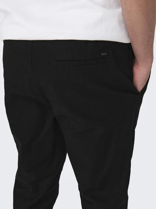 Actual product image Only & Sons Onslinus Crop 0007 Cot Lin Pnt Noos (S)
