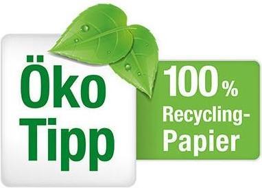 Produktbild Soennecken Zettelklotz Recycling Masse: 9 x 9 x 9 cm (B x H x T) Grammatur: 80 g/m² (80 g/m², 800 x, 9 x 9 cm)