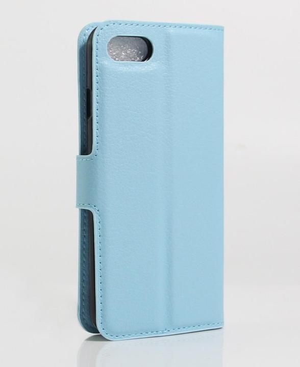 Image du produit Cover-Discount iPhone 8 / 7 - étui en cuir Etui cartes compartiments bleu clair (Apple iPhone 7, Apple iPhone SE, Apple iPhone 8)