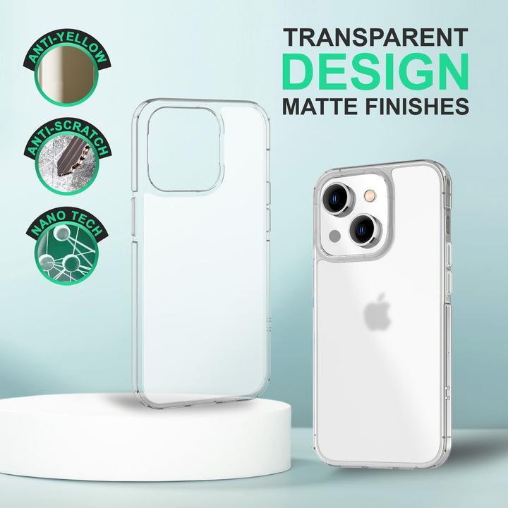 Produktbild Nalia Matte Klare Harte Hülle (Apple iPhone 14 Plus)