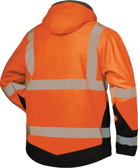 Produktbild Elysee Warnschutz-Softshelljacke Melvin Grösse M gelb/schwarz (M)