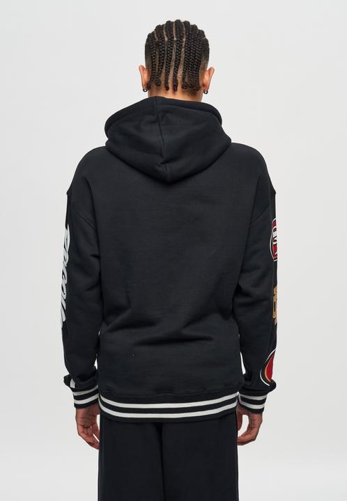 Immagine prodotto Recovered Re:covered Felpa con cappuccio in pile - PATCHES San Francisco 49ers (XXL)