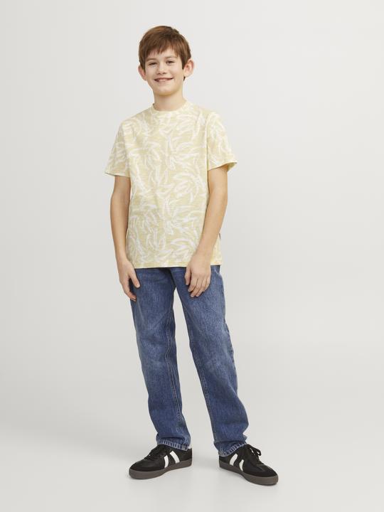Actual product image Jack & Jones Jorlafayette Aop Tee Ss Crew Neck Jnr (140)