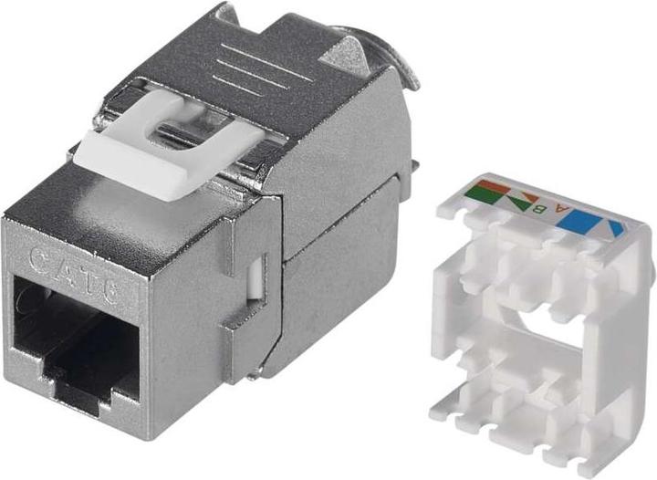 Image du produit Emos Keystone Module RJ45 FTP CAT6 (U/FTP, CAT6, 0.03 m)
